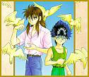 STEP cover: Hiei eyes the pigeons warily