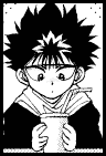 McDonald's pic: Hiei scrutinizes a straw