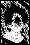 Togashi's version of Hiei, from Yu*Yu*Hakusho Volume 7