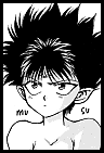 Good Morning Again pic: Hiei is miffed